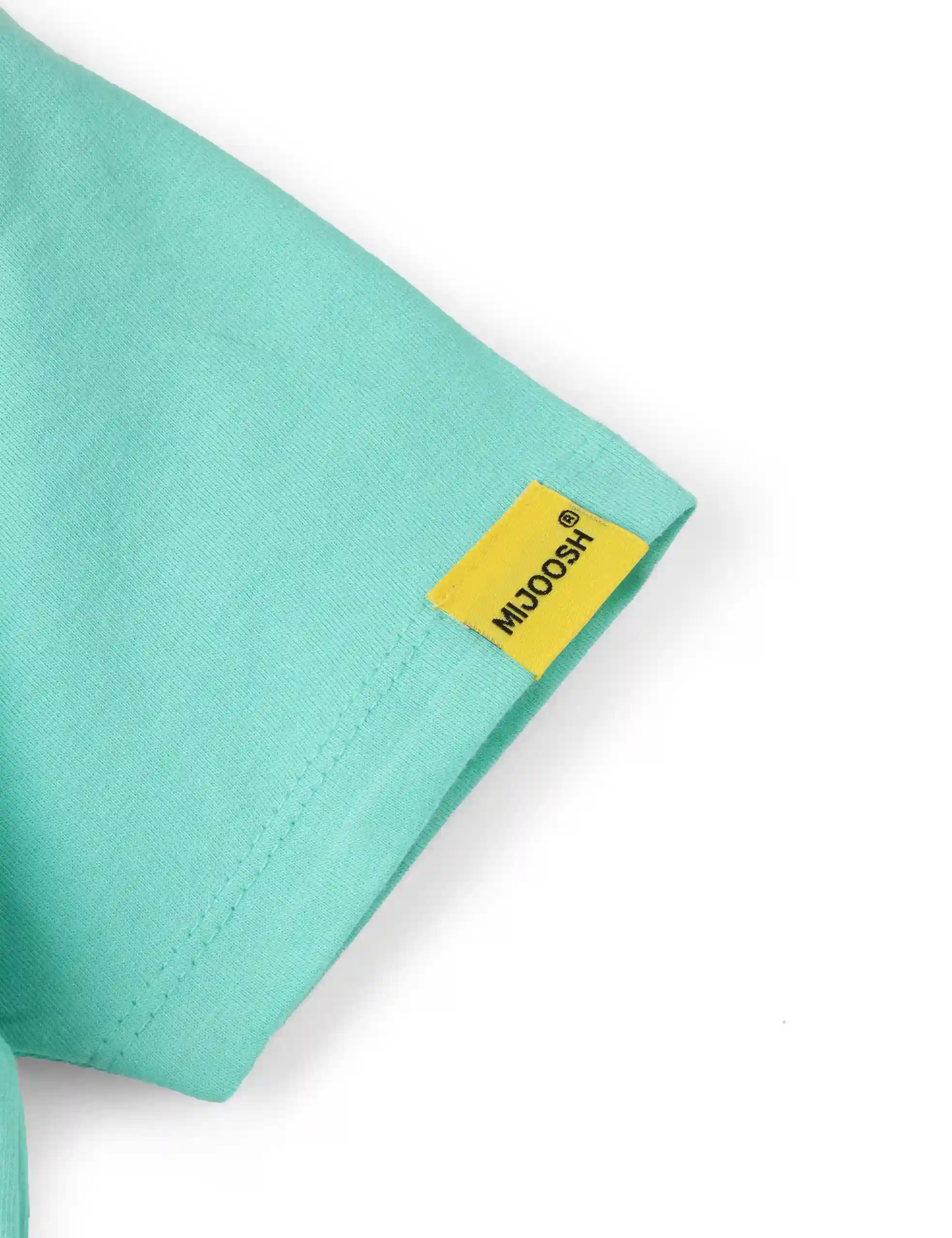 Buy Biscay Green Rock Star T-shirt for Boys – Soft Cotton Tee (Ages 2–6) - Image 4