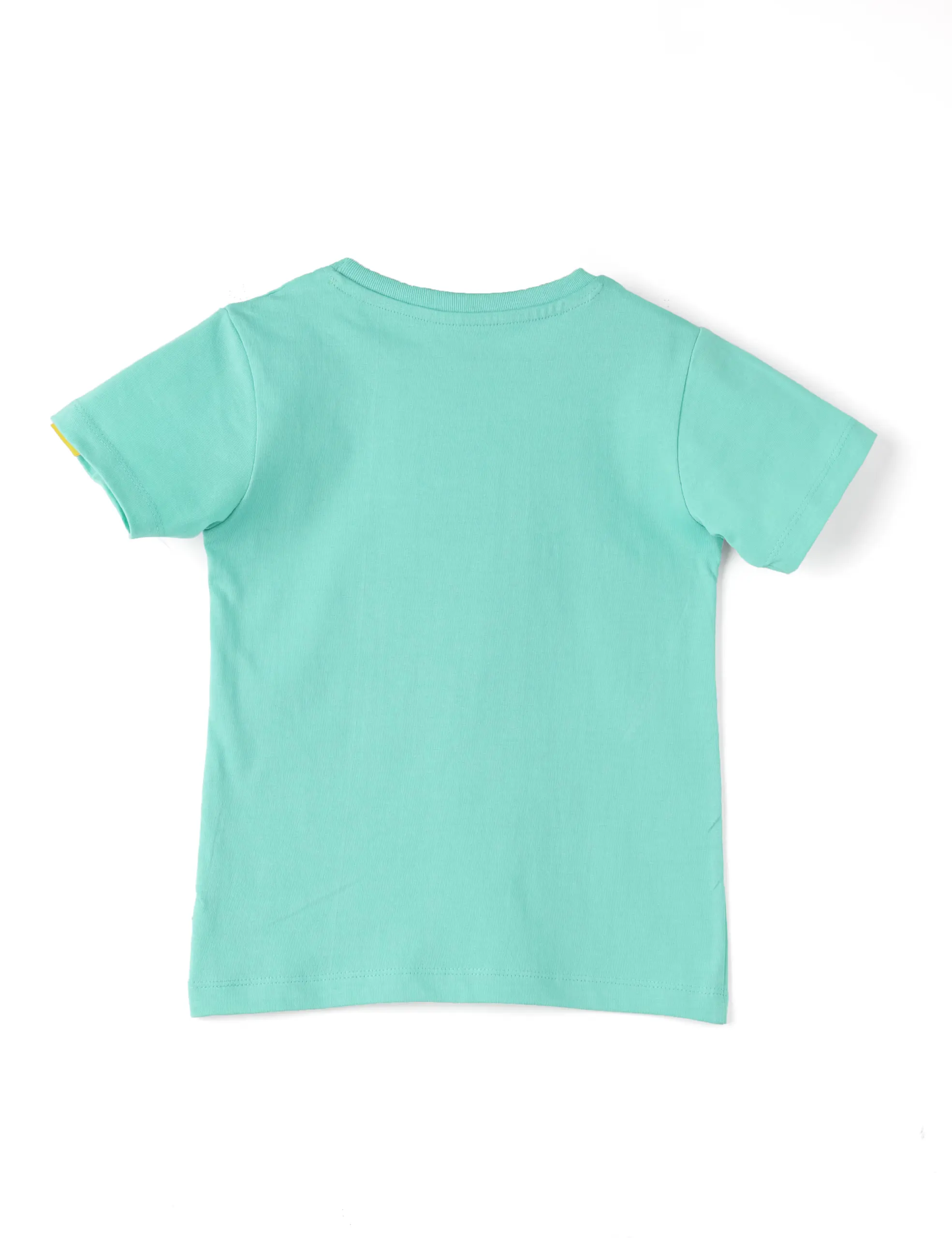 Boys T shirt Cotton Biscay Green Space Mission - Image 5