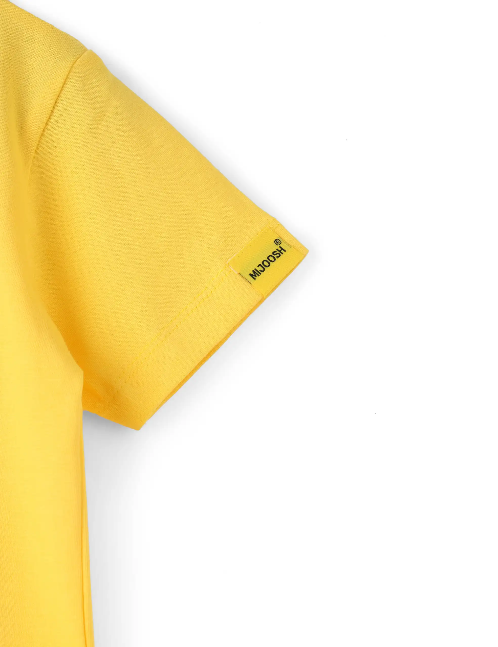 Boys T shirt Cotton Dandelion Yellow Not Doing Anything - Image 4