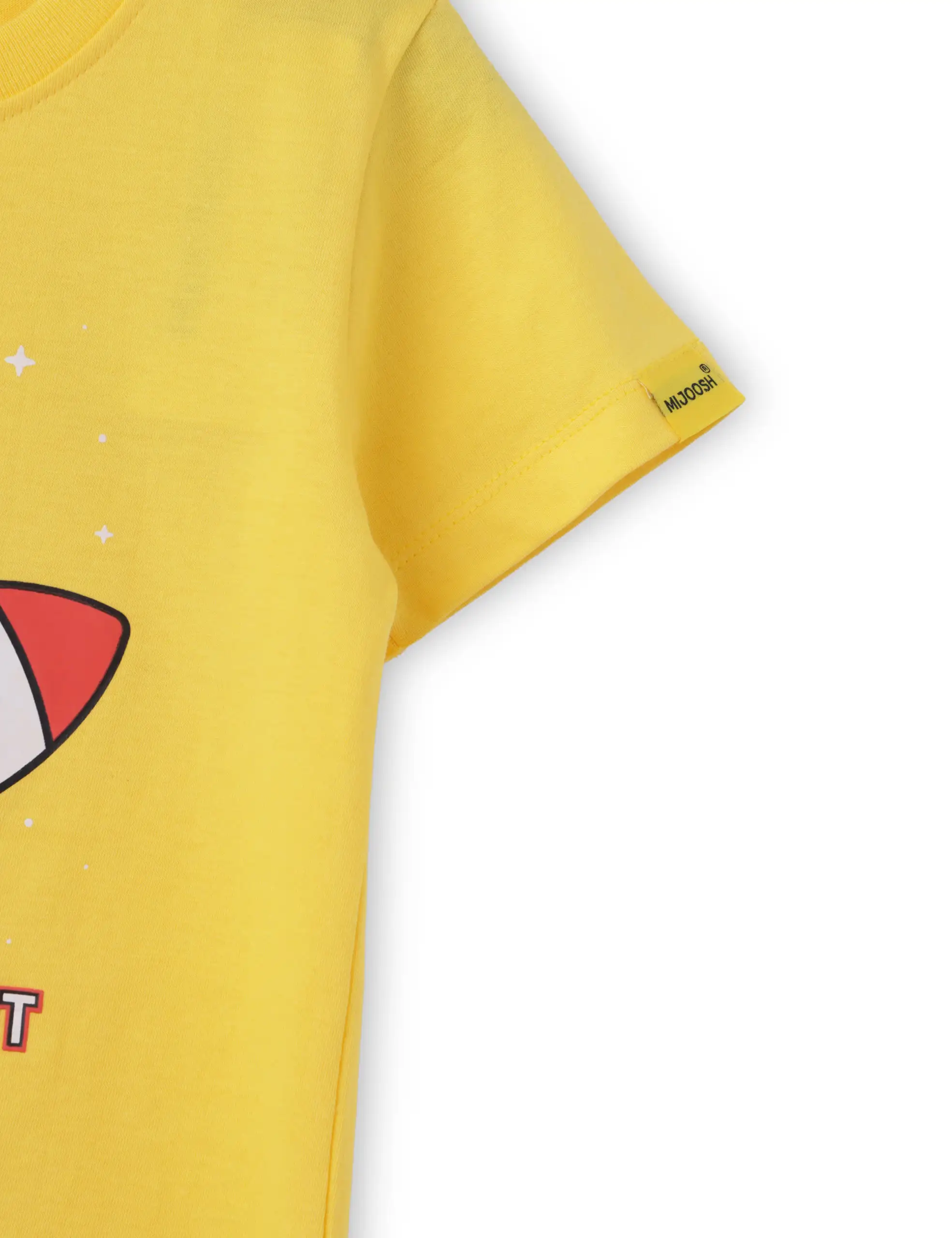 Boys T shirt Cotton Dandelion Yellow Space Cadet - Image 4
