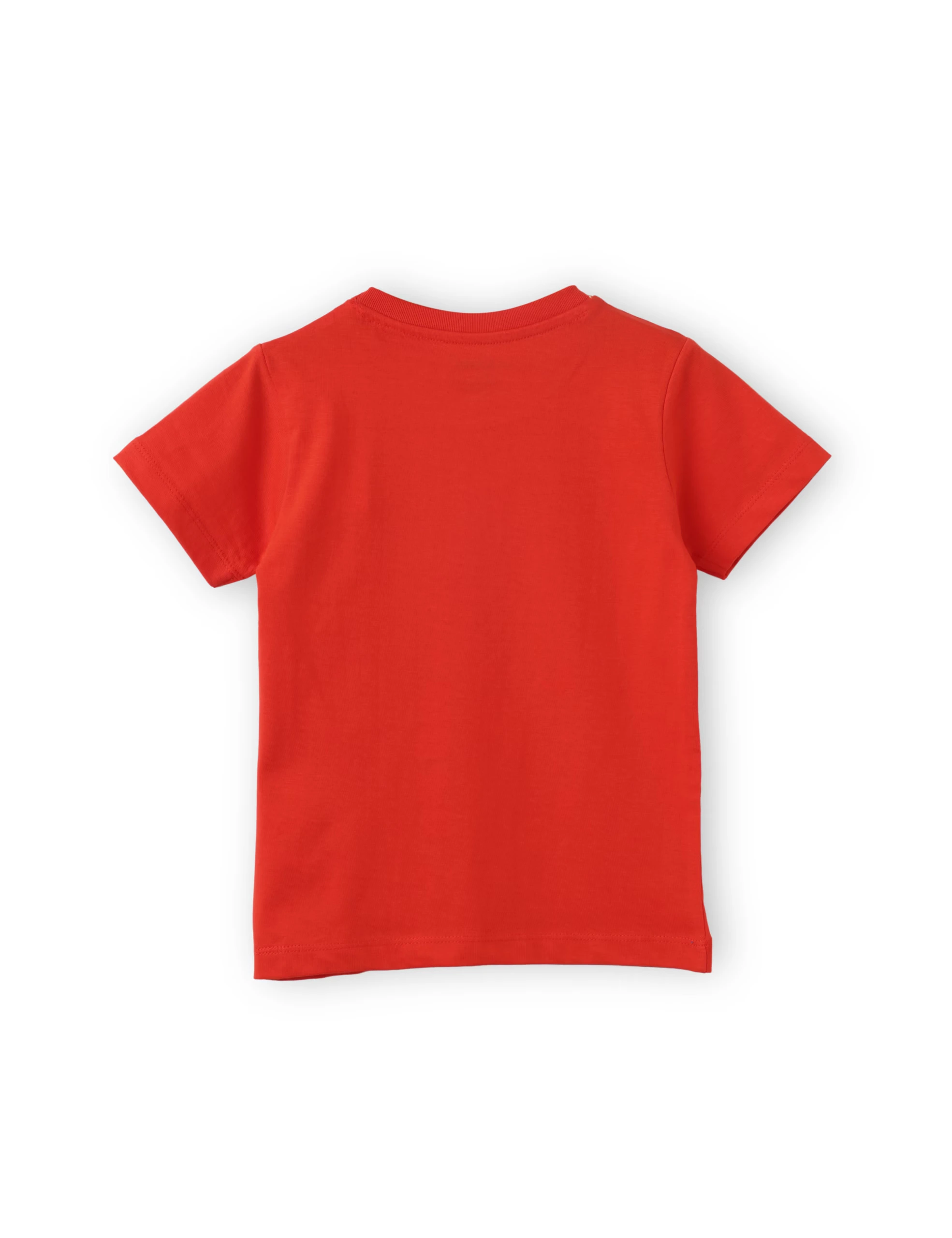 Boys T shirt Cotton Fiery Red Joystick - Image 5