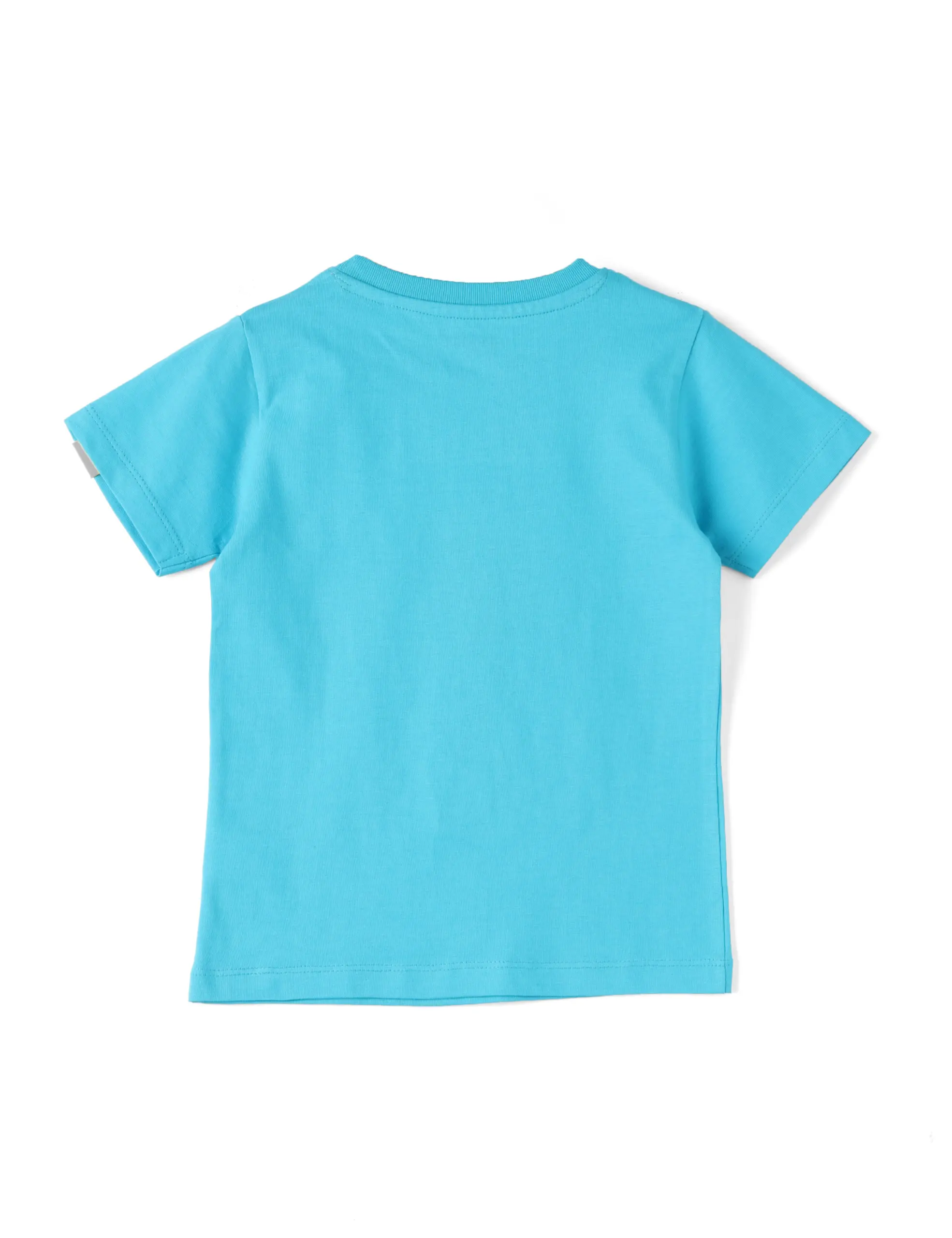 Boys T shirt Cotton Scuba Blue Rock Star - Image 5