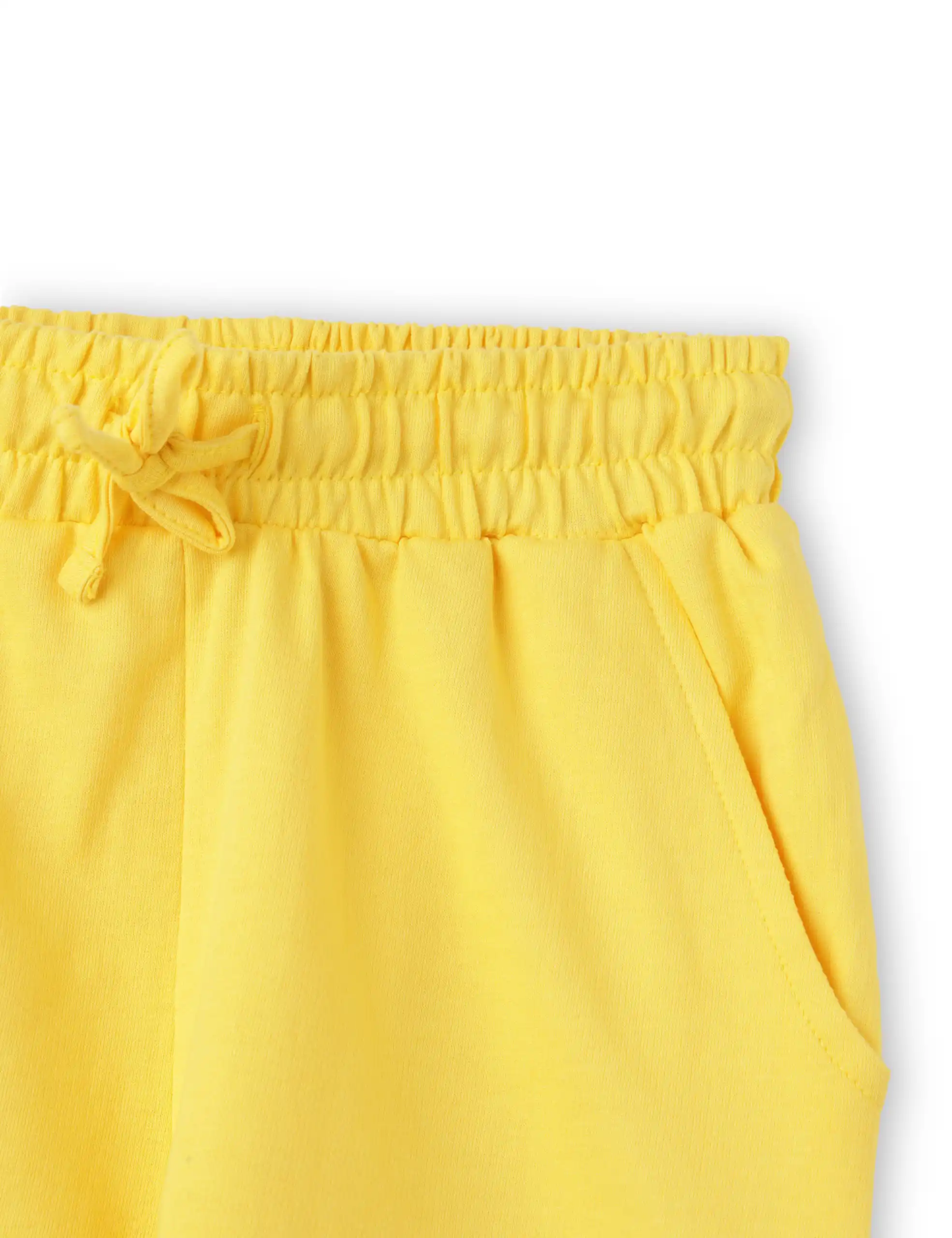 Boys Shorts Cotton French Terry Dandelion Yellow Off Road Jeep - Image 4