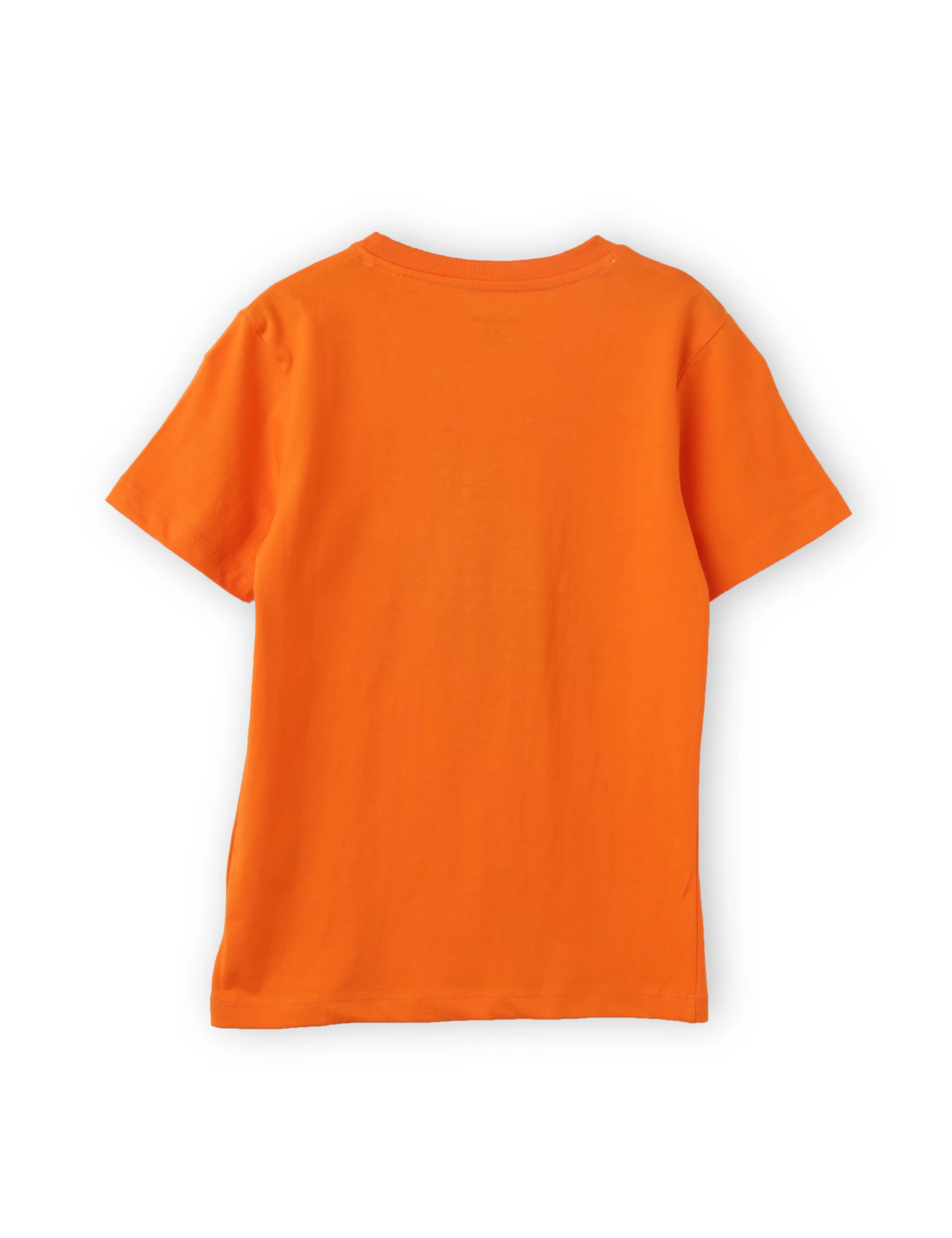 Boys T shirt Cotton Scarlet Ibis Orange Future Biker - Image 5