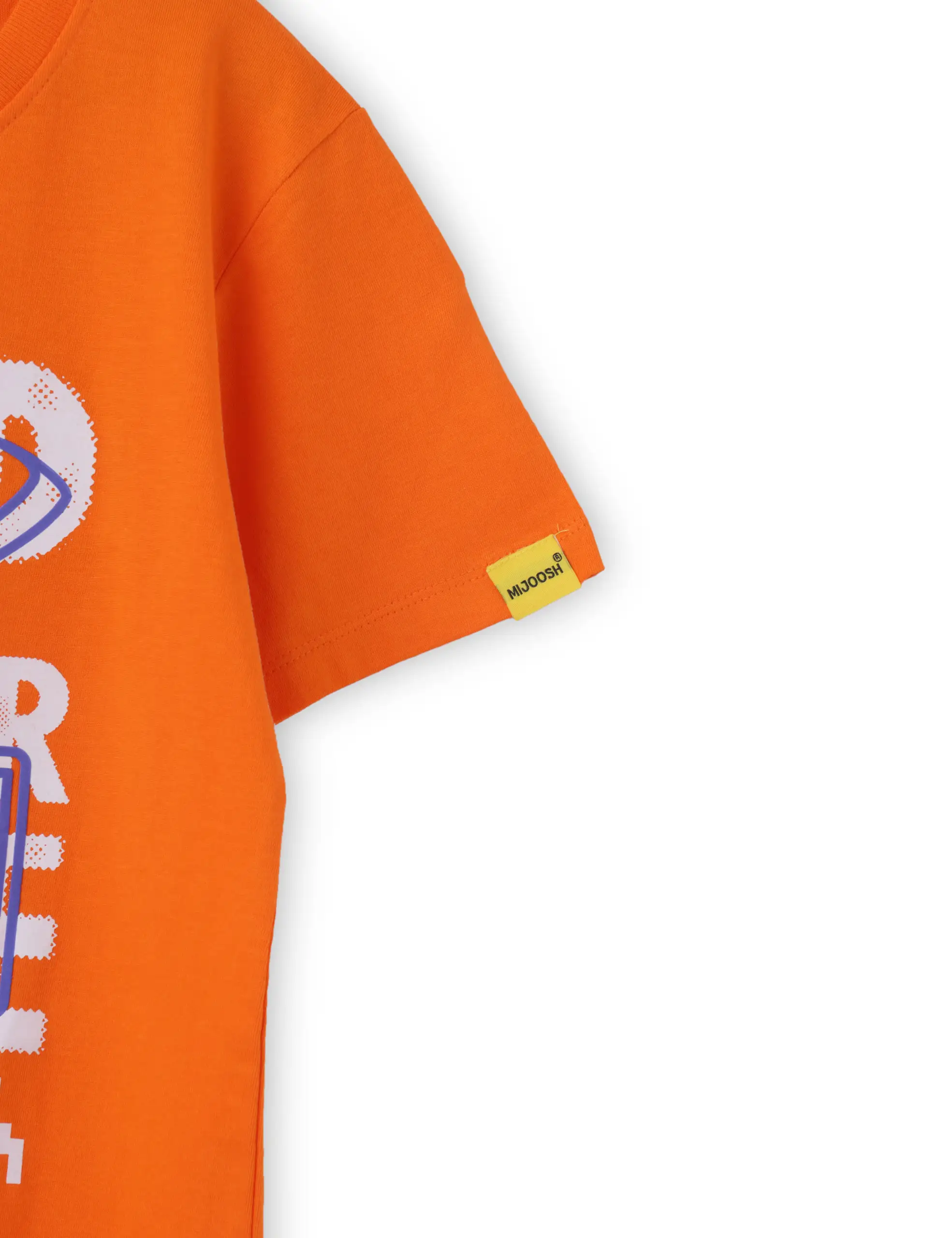 Boys T shirt Cotton Scarlet Ibis Orange Step Your Game - Image 4