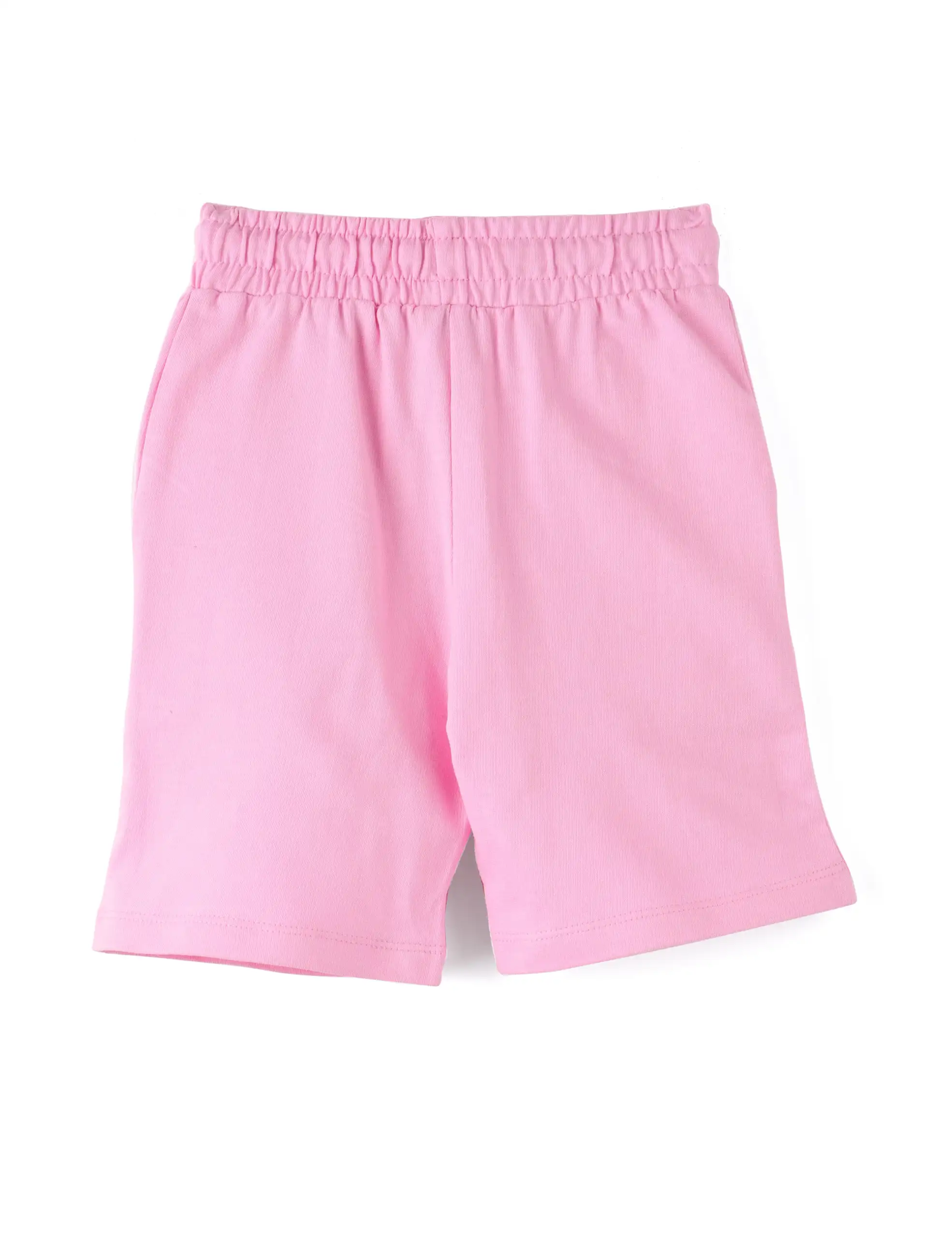 Girls Shorts Cotton French Terry Bon Bon Pink “Cute Dog” - Image 5