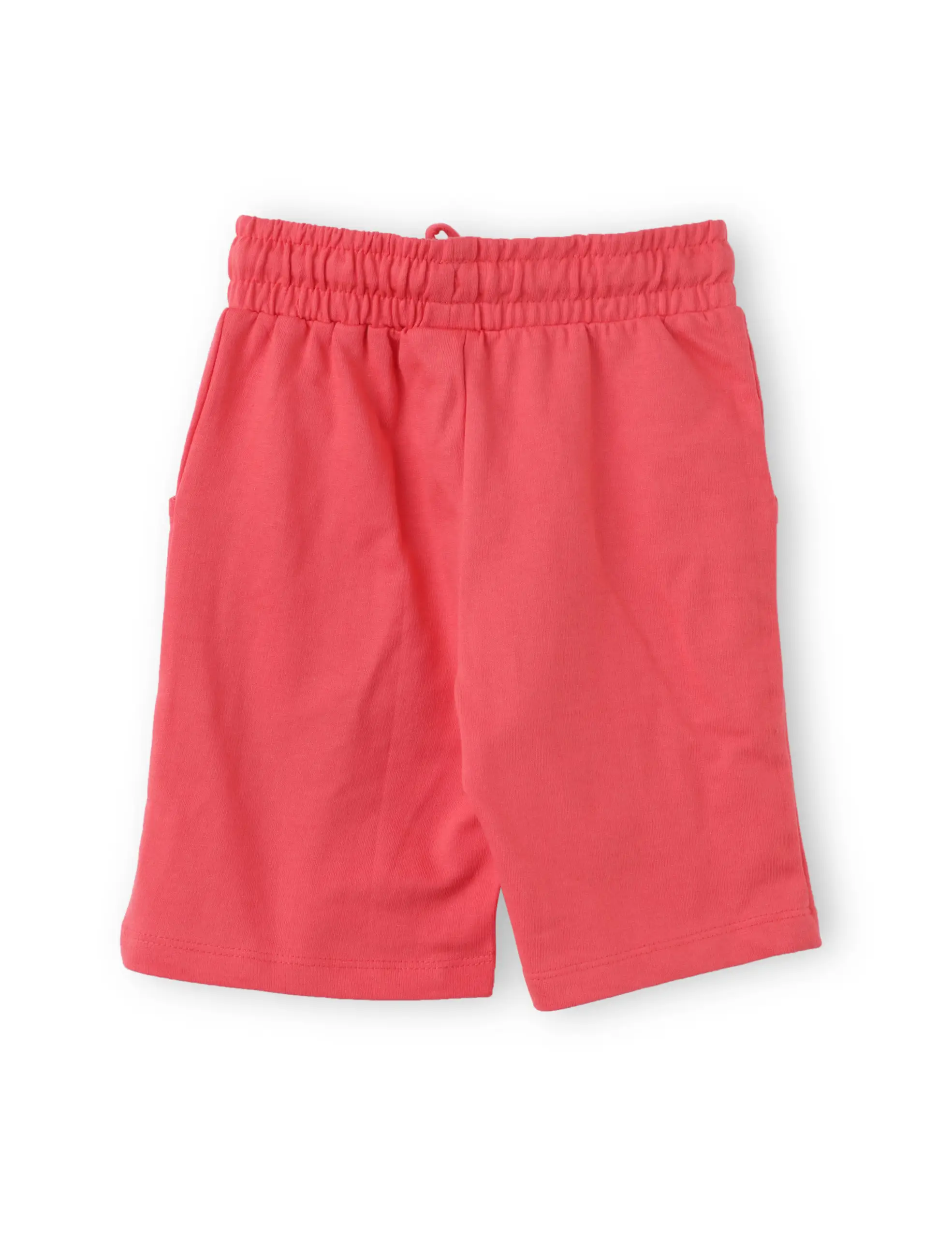Girls Shorts Cotton French Terry Hibiscus Red Cute Couple Elephant - Image 4