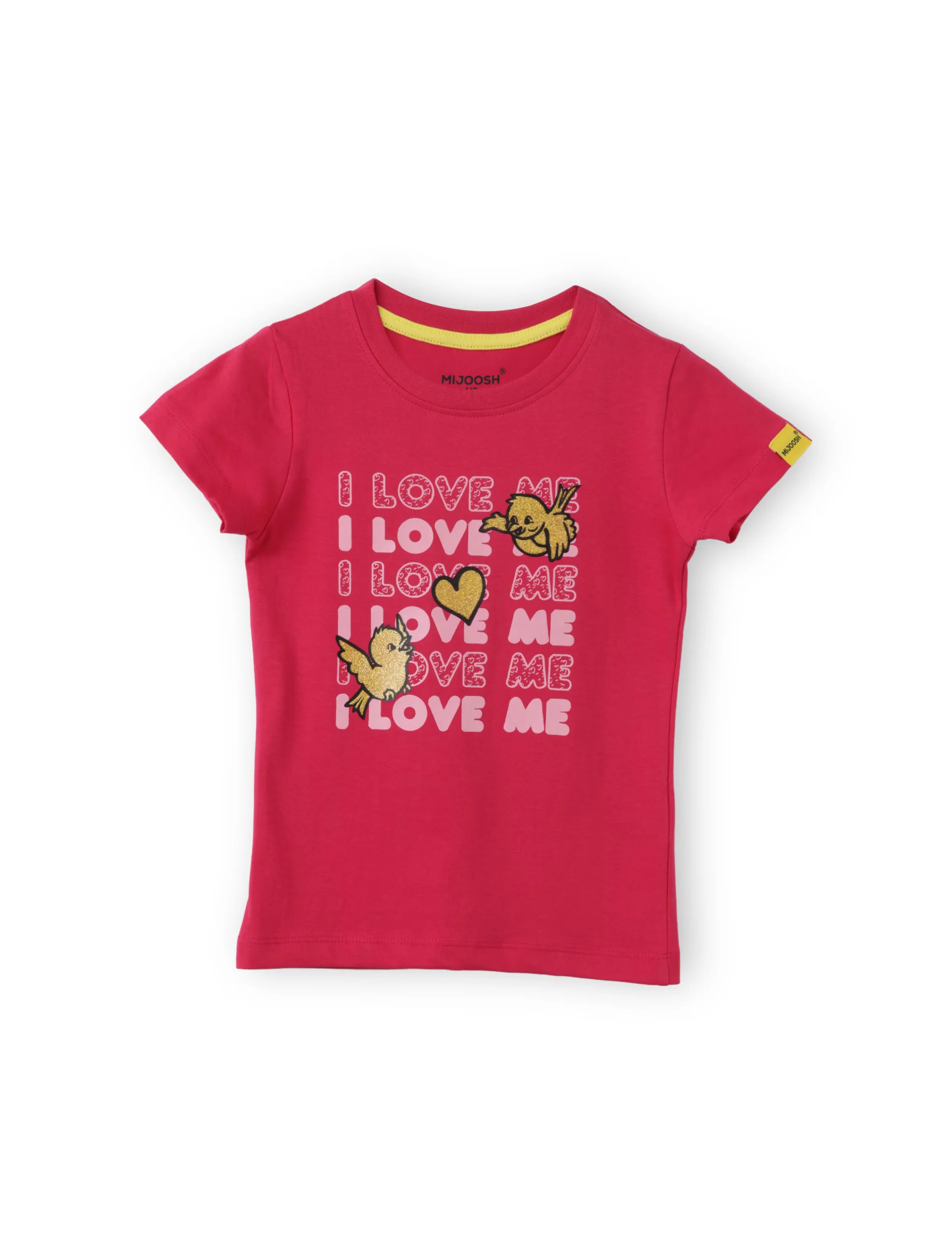 Girls T-Shirt Atomizer Blue / Bright Rose Pink, Soft Cotton, Ages 2-6 (2pcs pack) - Image 5