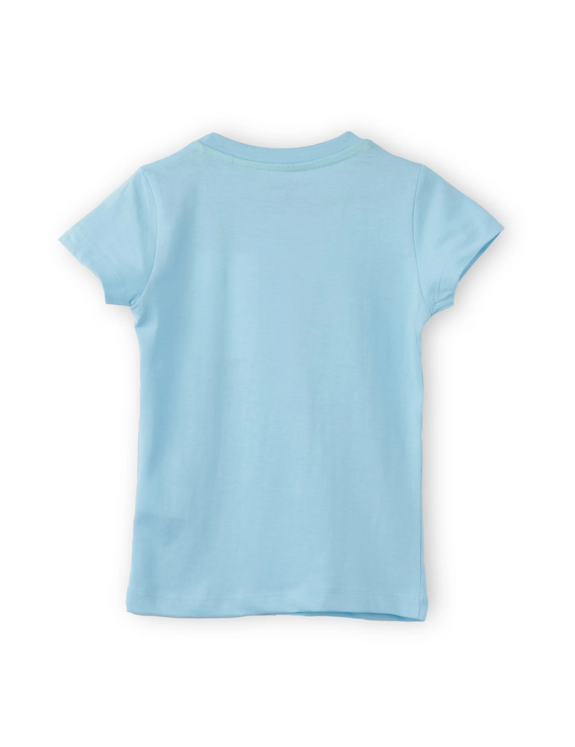 Girls T shirt Cotton Atomizer Blue Cute Unicorn - Image 5