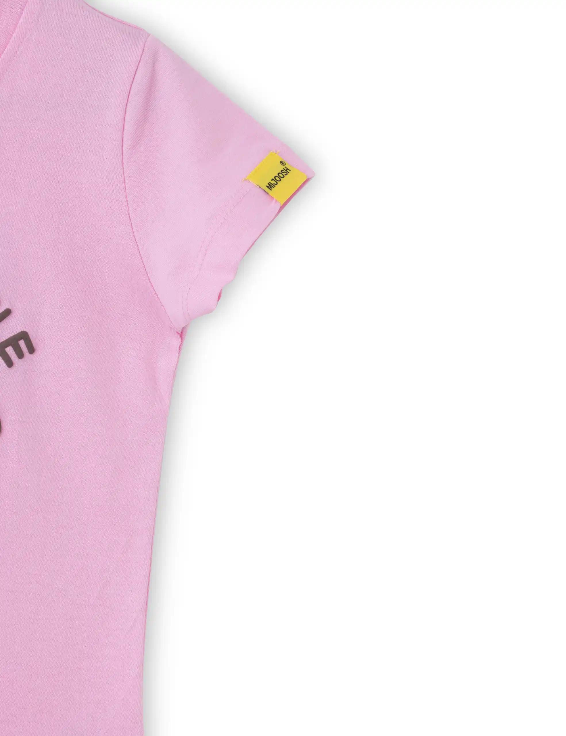 Girls T shirt Cotton Bon Bon Pink Donut Print - Image 4