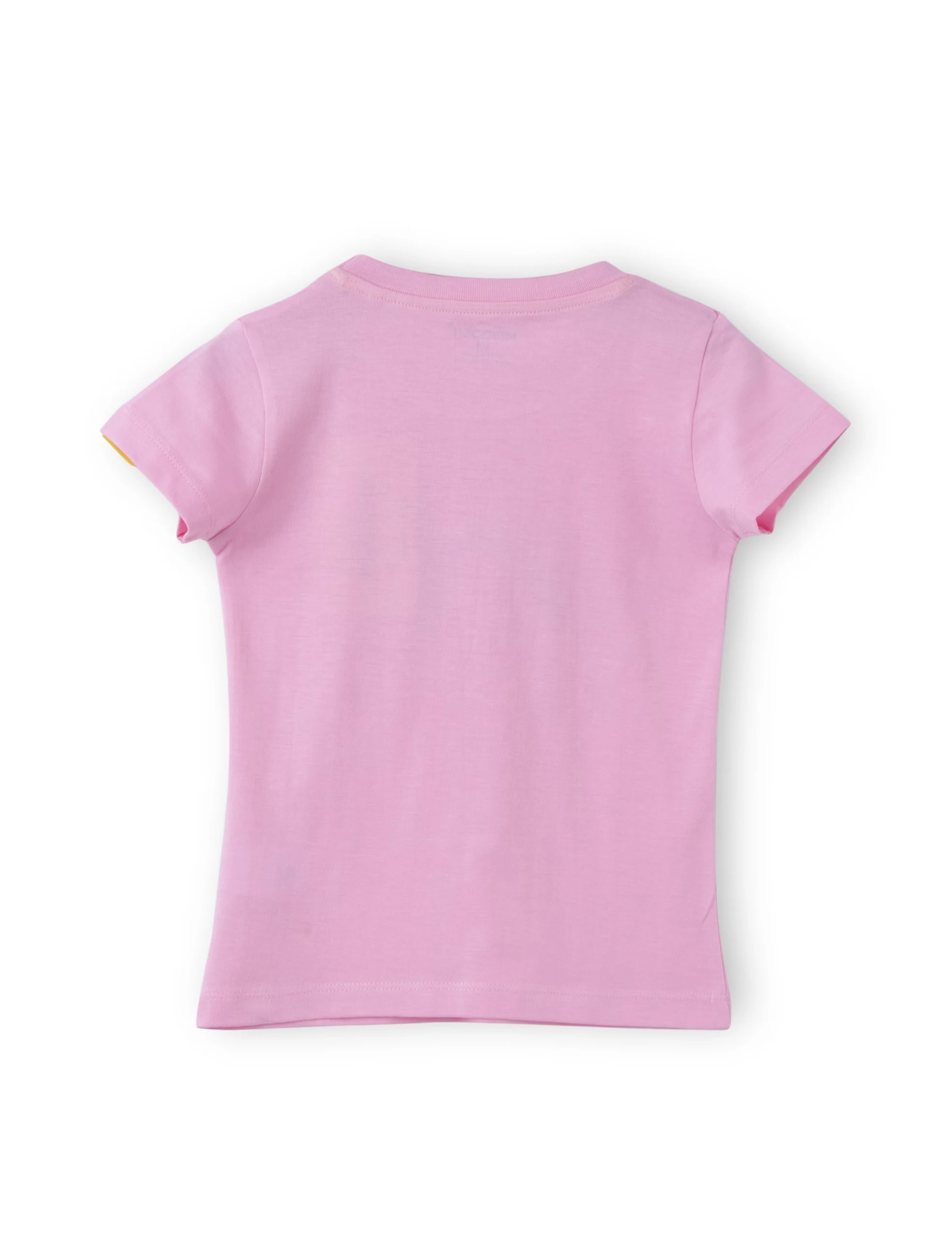 Girls T shirt Cotton Bon Bon Pink Rainbow and Cloud - Image 5