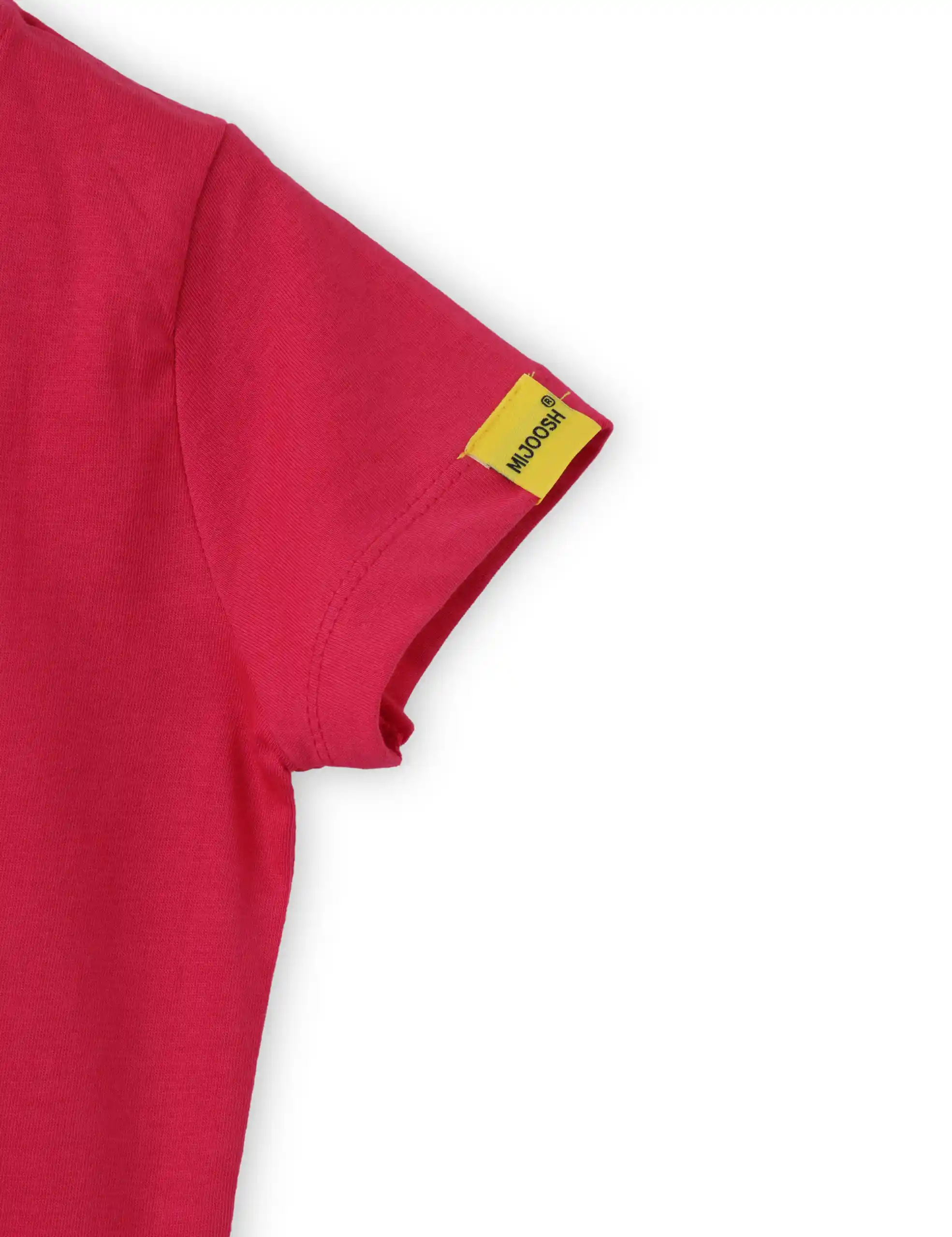 Girls T shirt Cotton Bright Rose Pink Love Ice Creams - Image 4
