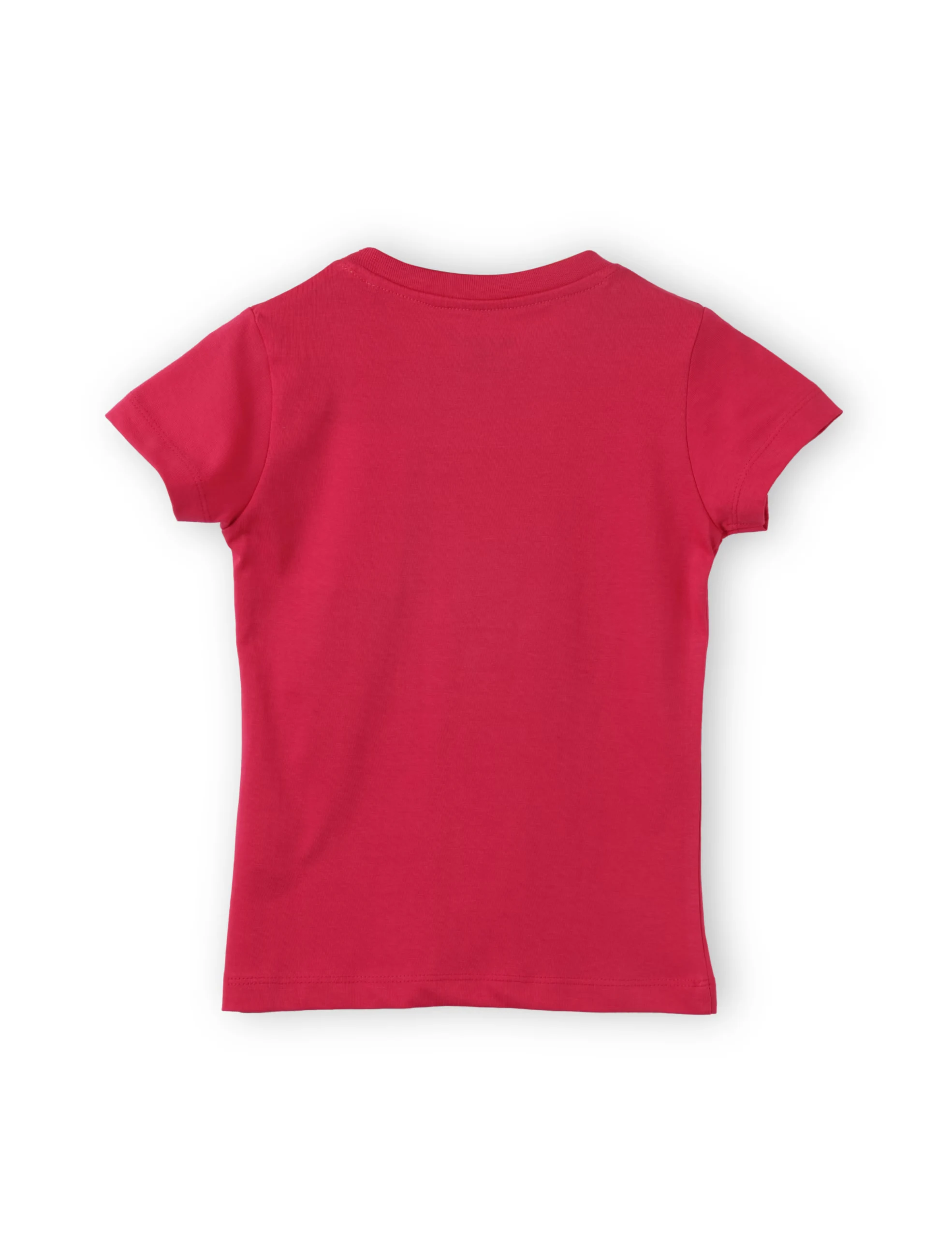Girls T shirt Cotton Bright Rose Pink Love Tweety - Image 5