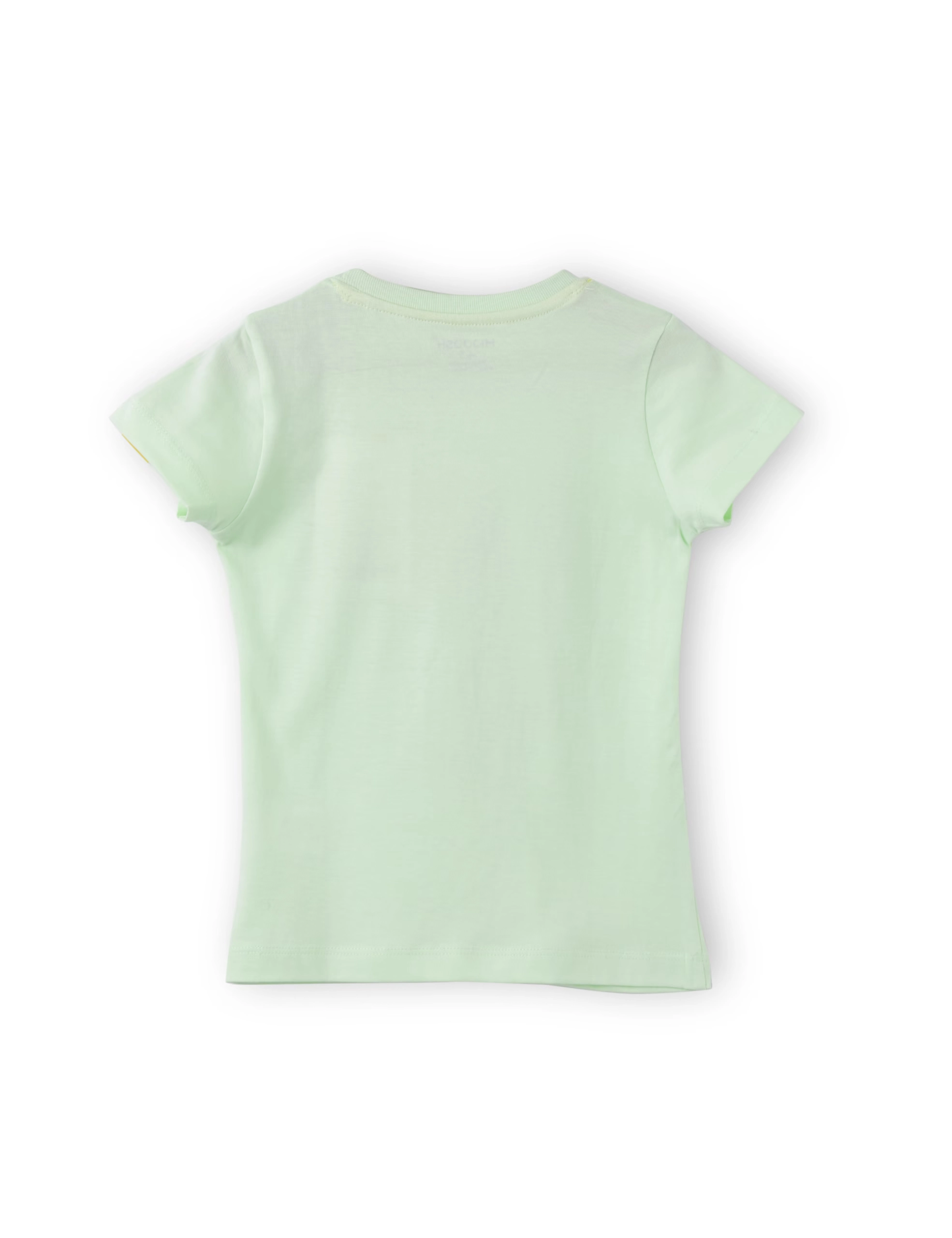 Girls T shirt Cotton Patina Green Cute Unicorn - Image 5