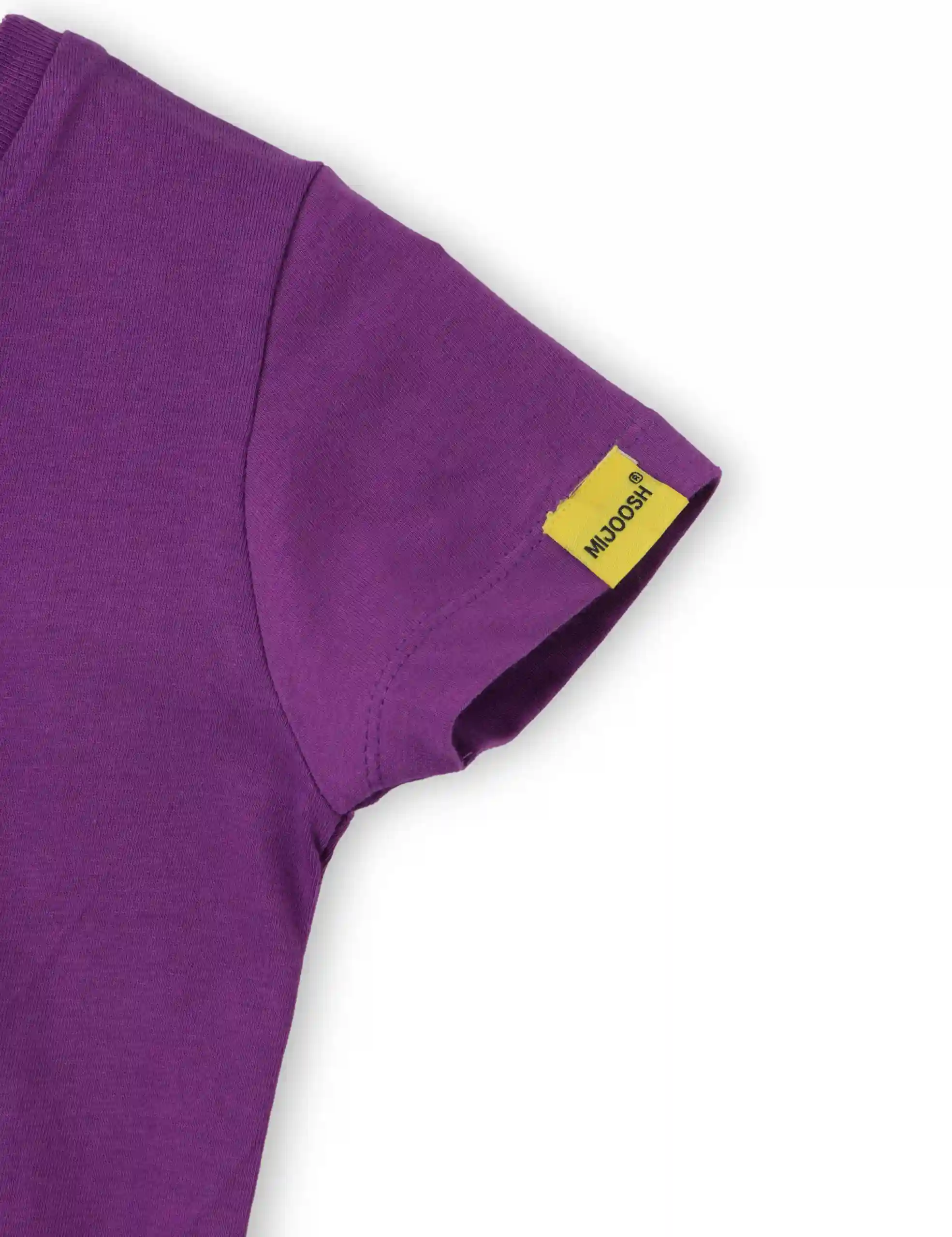 Girls T shirt Cotton Sparkling Grape Violet Love Ice Creams - Image 4