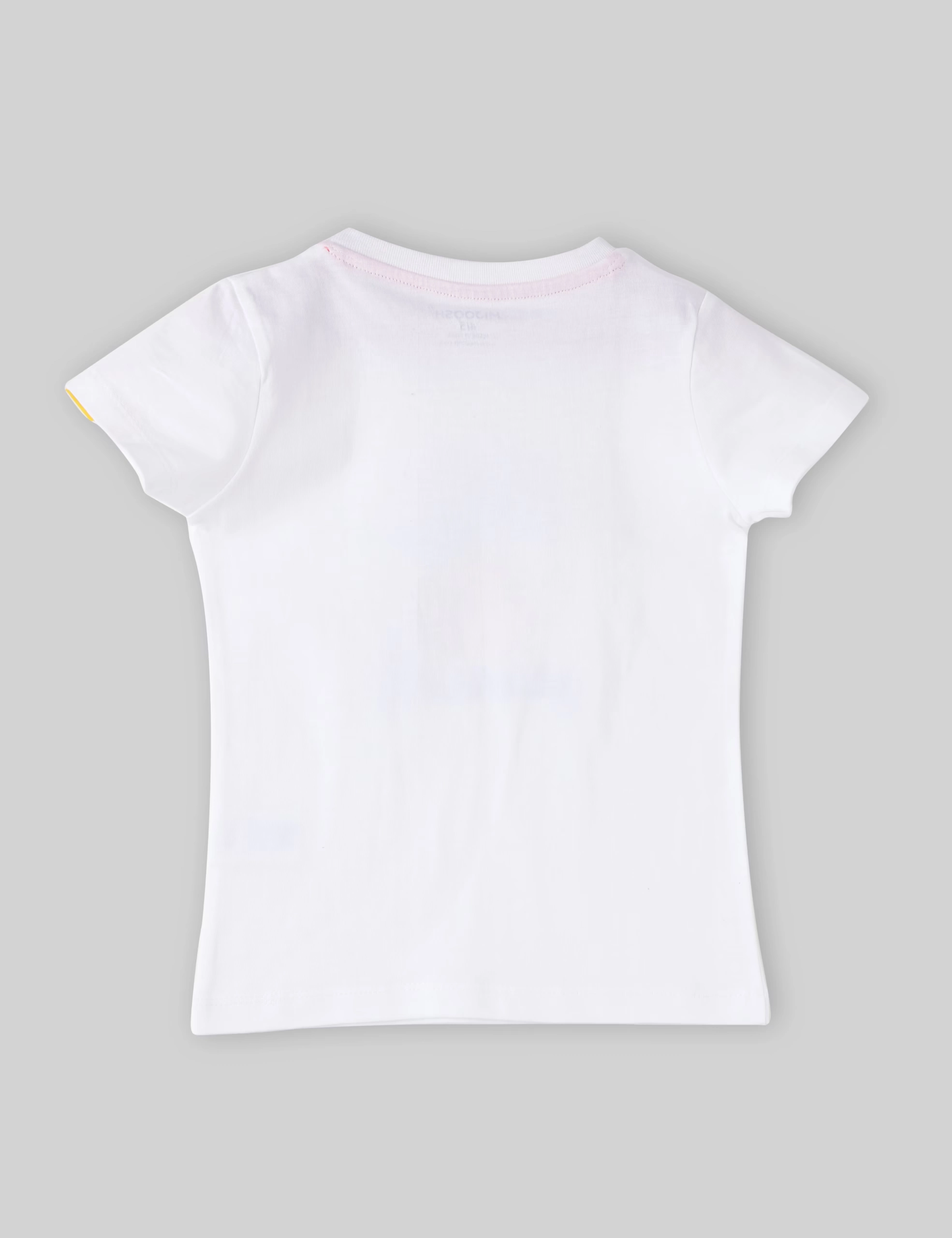 Girls T shirt Cotton White Honeybee - Image 5