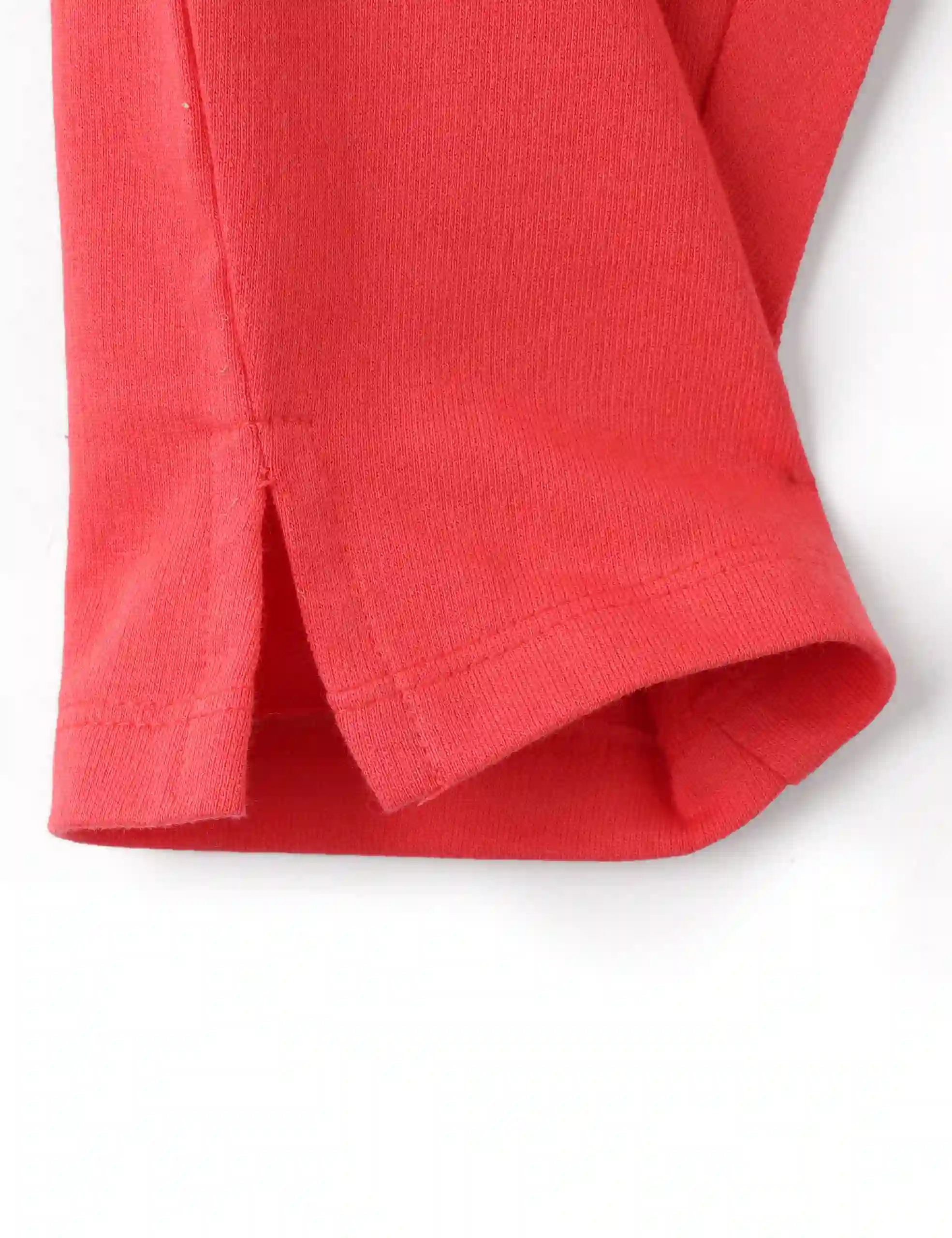 Girls Capri Pants Cotton French Terry Hibiscus Red Queen’s Land - Image 4