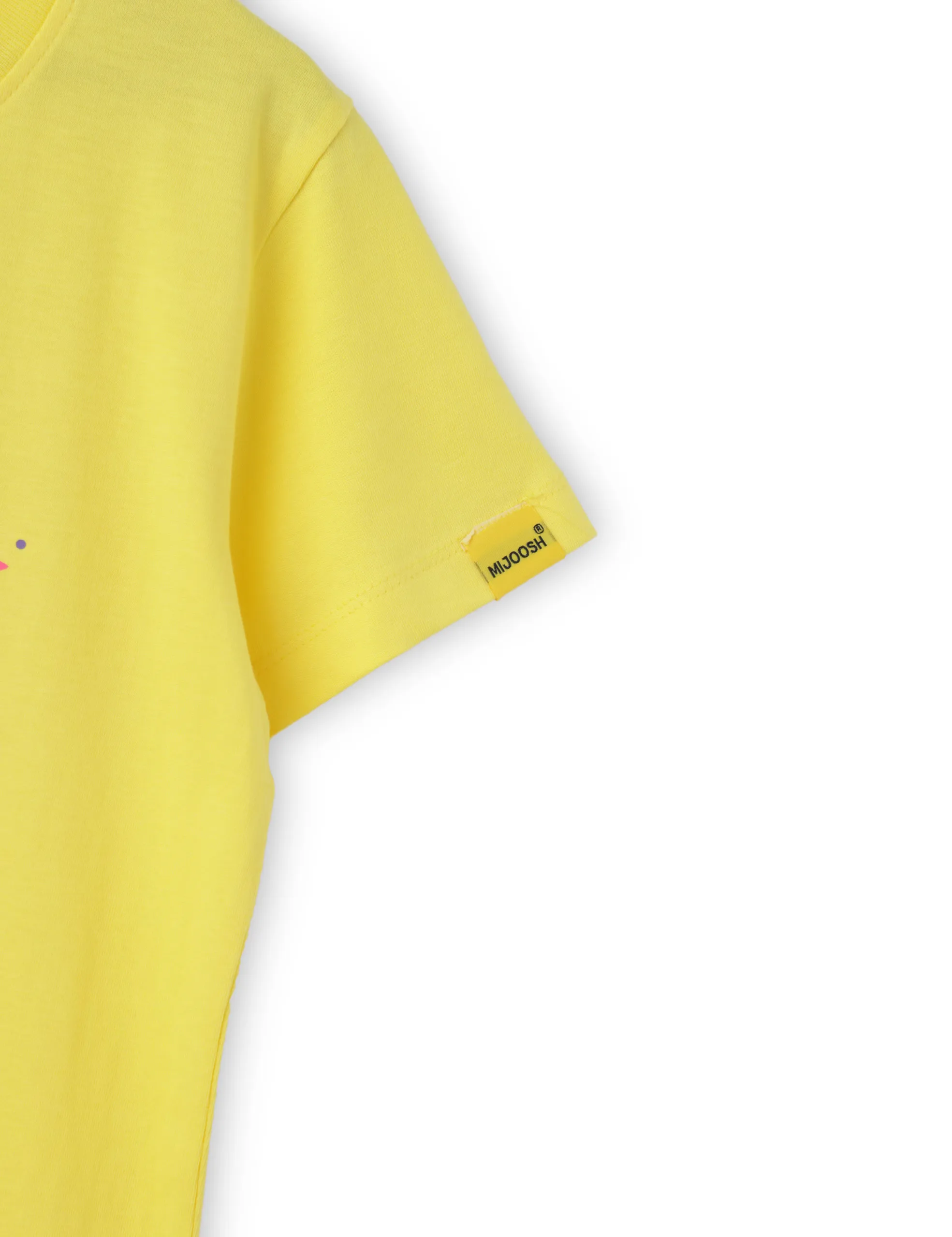 Girls T shirt Cotton Blazing Yellow Beauty Queen - Image 4