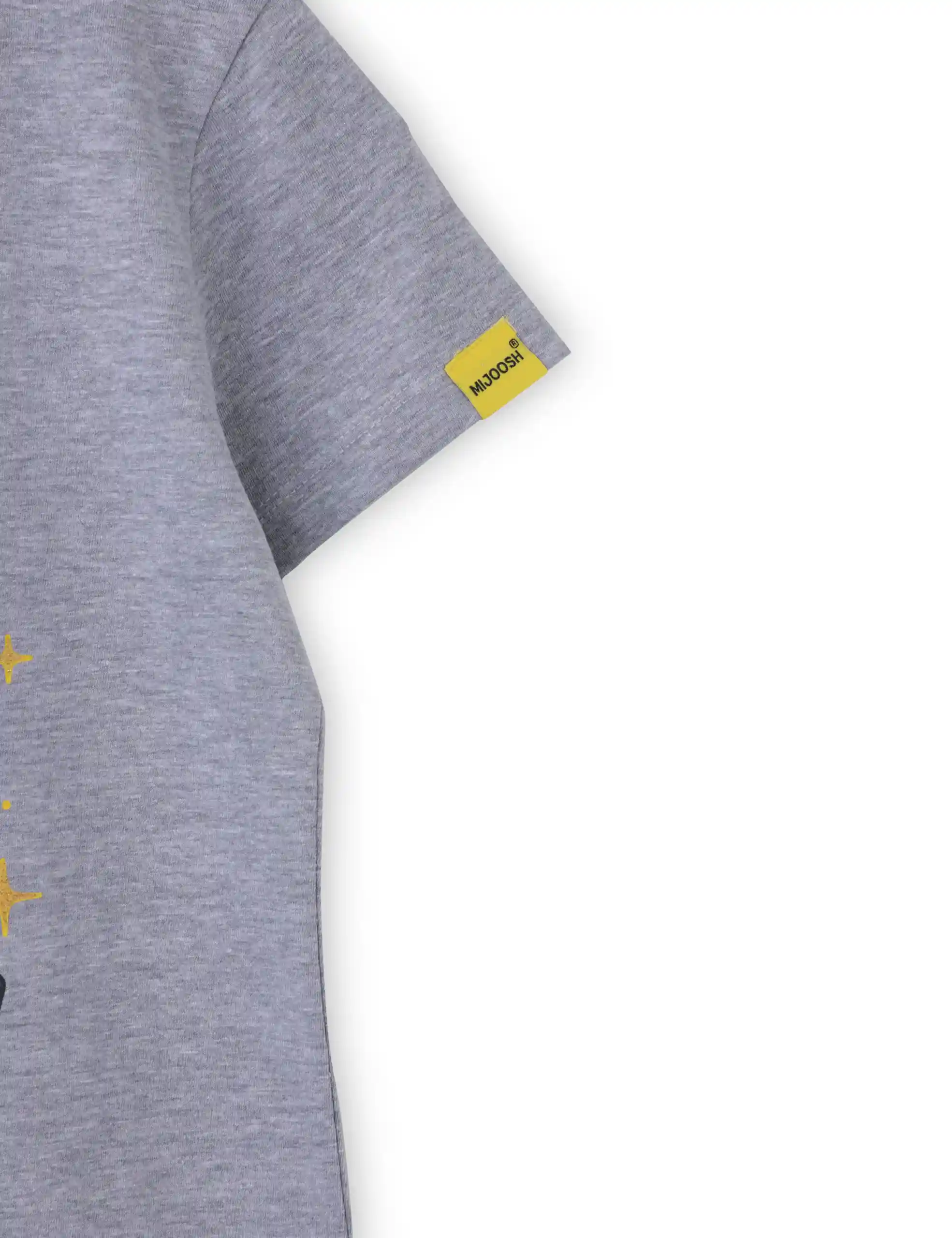 Girls T shirt Cotton Grey Heather Melange Be a Better - Image 4