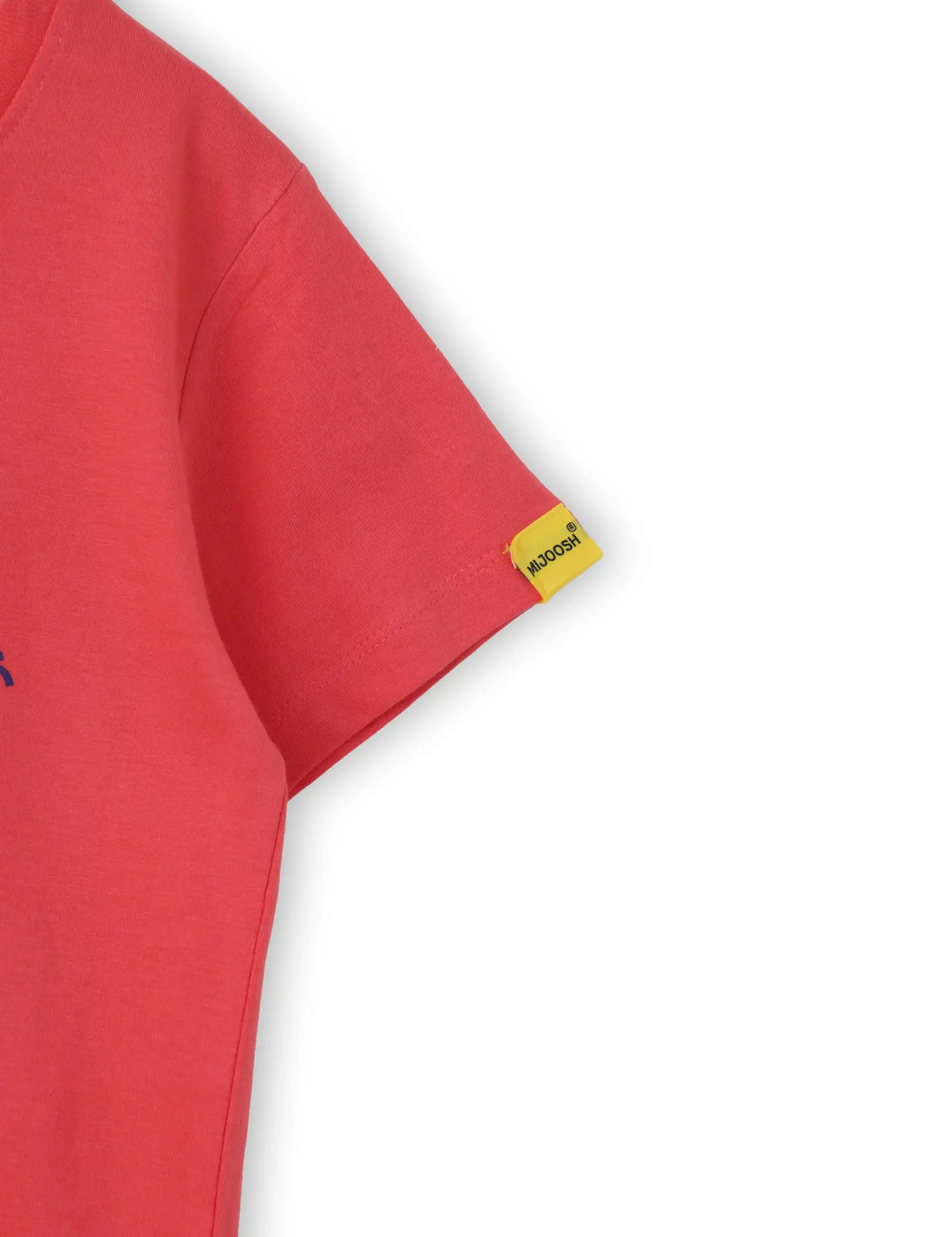 Girls T shirt Cotton Hibiscus Red Be a Better - Image 4