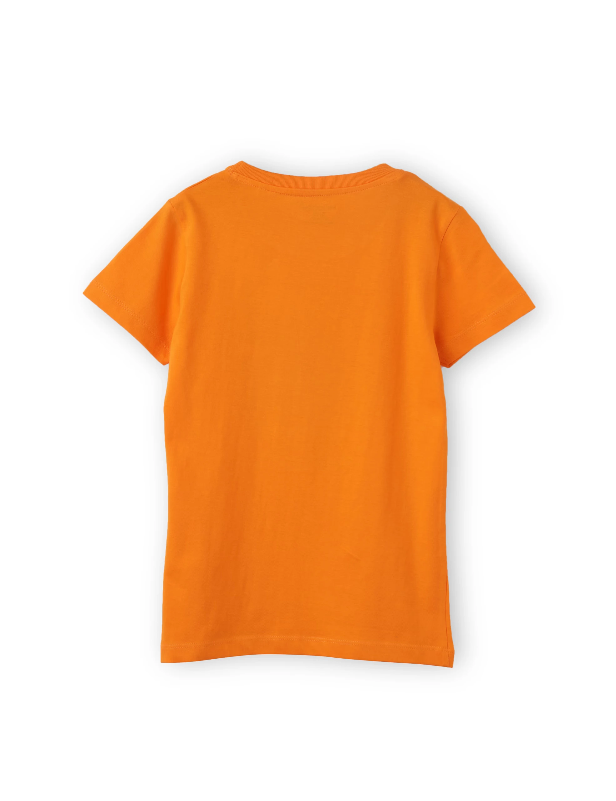 Girls T shirt Cotton Vibrant Orange Cool Ice Creams - Image 5